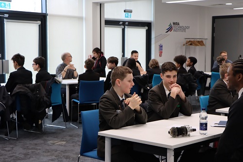 Speed networking at the MIRA Technology Institute