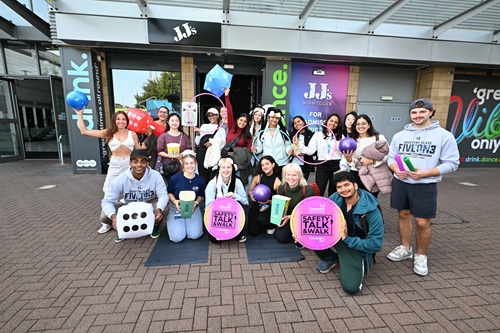 Coventry organisations join forces to help students settle in and learn how to safely explore the city centre