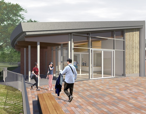 Image for  Abbey Fields new swimming pool reaches final stage