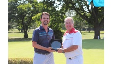 Image for Warwickshire businessman bags golf day prize after overcoming illness