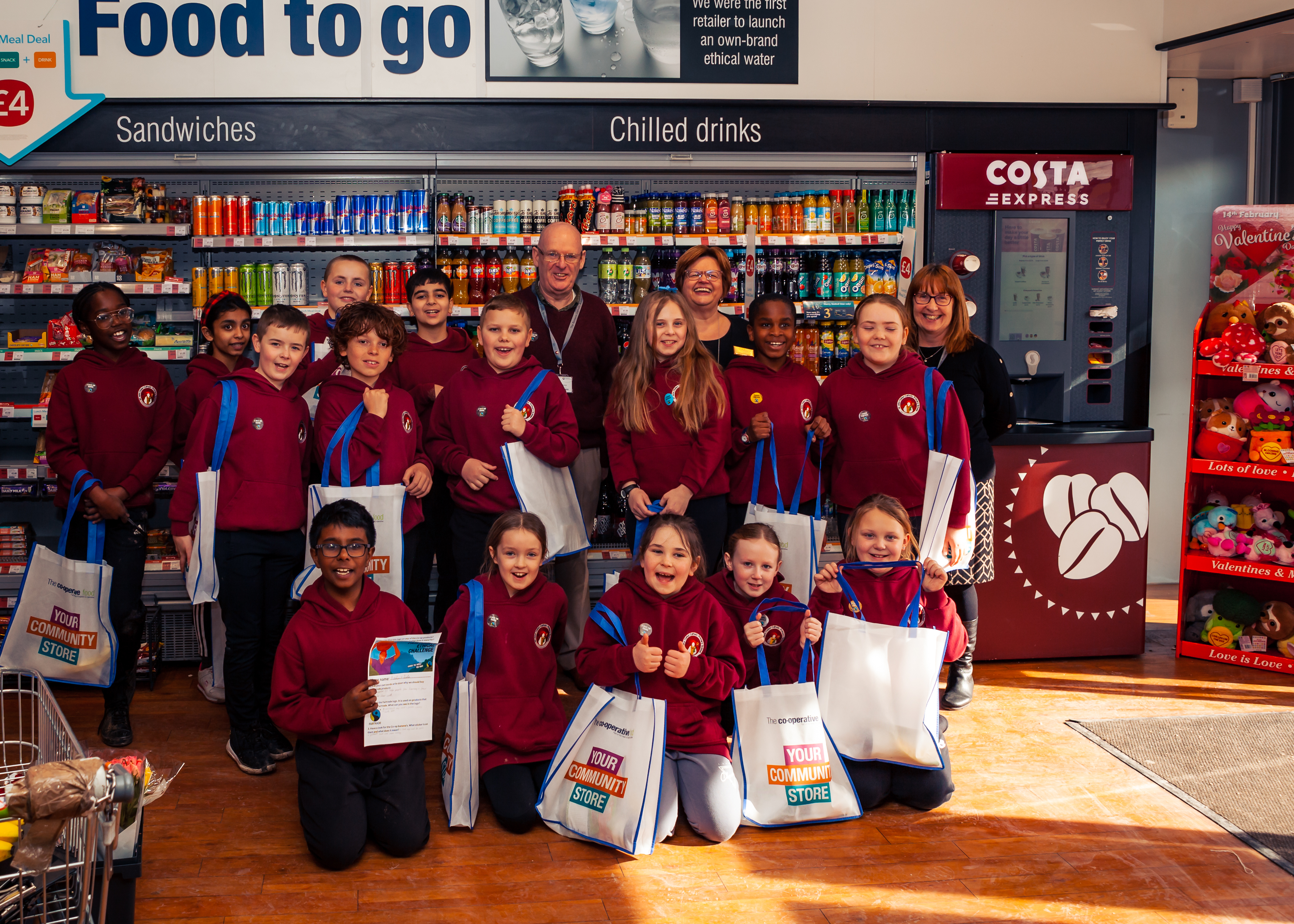 Image for Coventry pupils given food for thought after an excursion to Co-op store