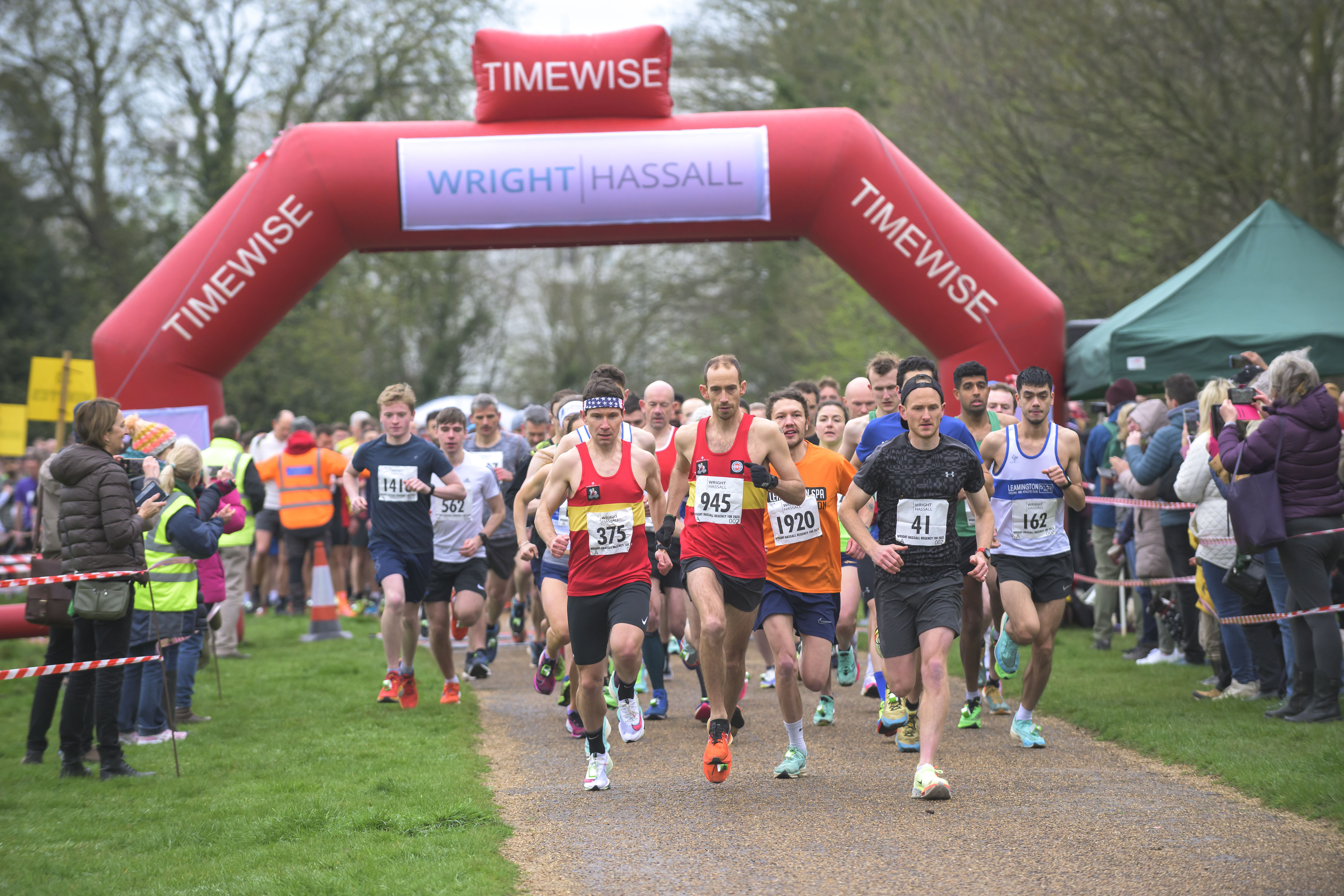 Image for Almost 2,000 runners take part in popular Leamington 10k run