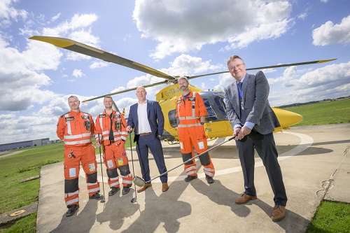 Image for Coventry and Warwickshire's corporate golfers teeing off for Air Ambulance