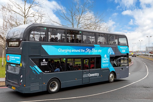 Image for National Express West Midlands marks Clean Air Day with growing zero emission bus fleet