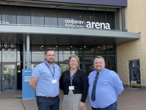Coventry Building Society Arena bolsters business development team