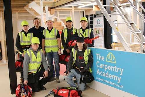 Warwickshire college students the first to benefit from innovative construction work experience academy