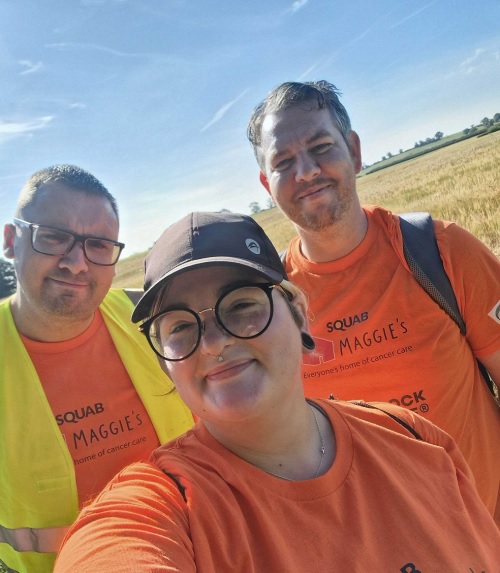 Image for West Midlands storage company's 27 mile charity walk raise thousands 