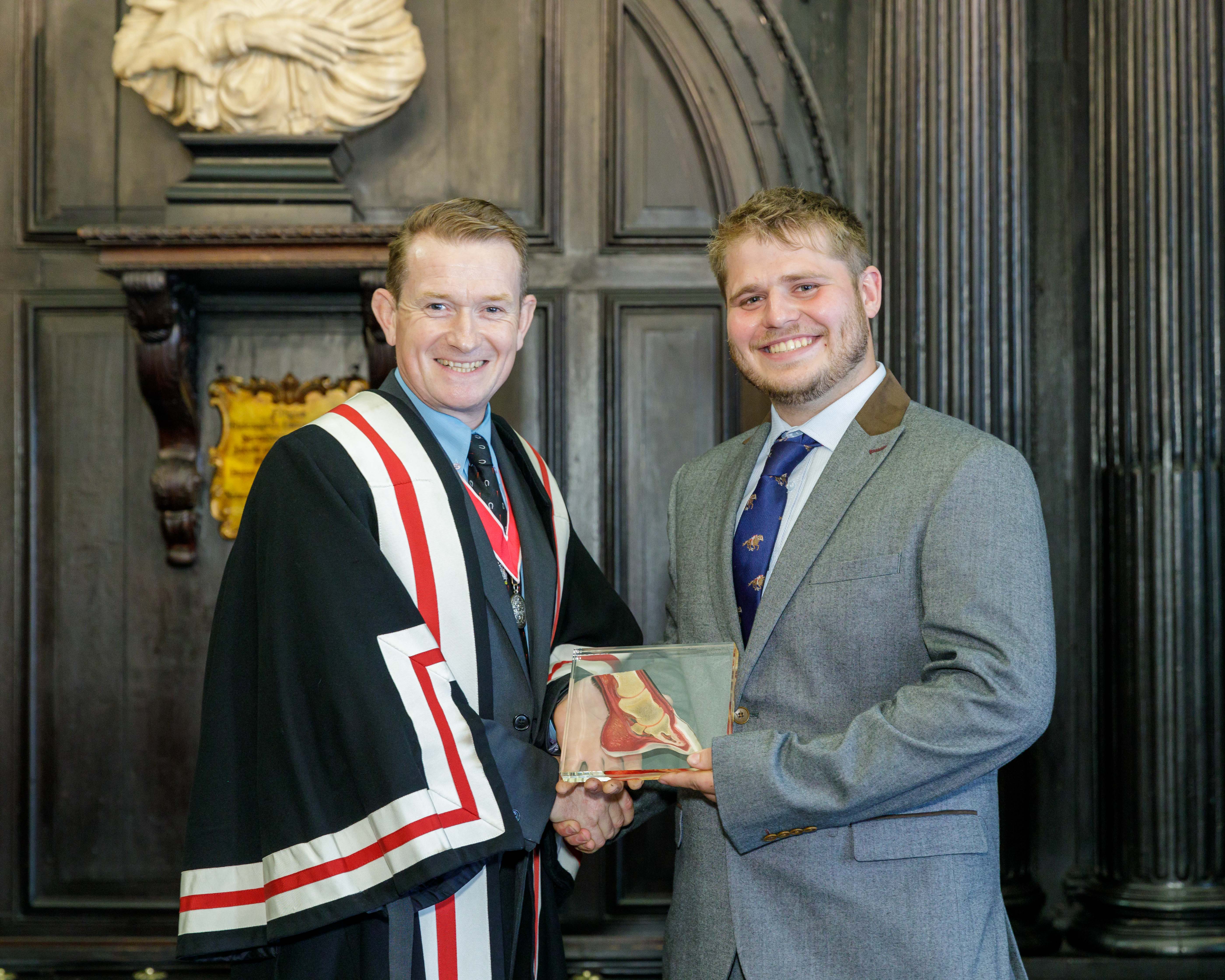 Newly qualified farrier from Moreton Morrell College encourages more young people to consider a career in farriery