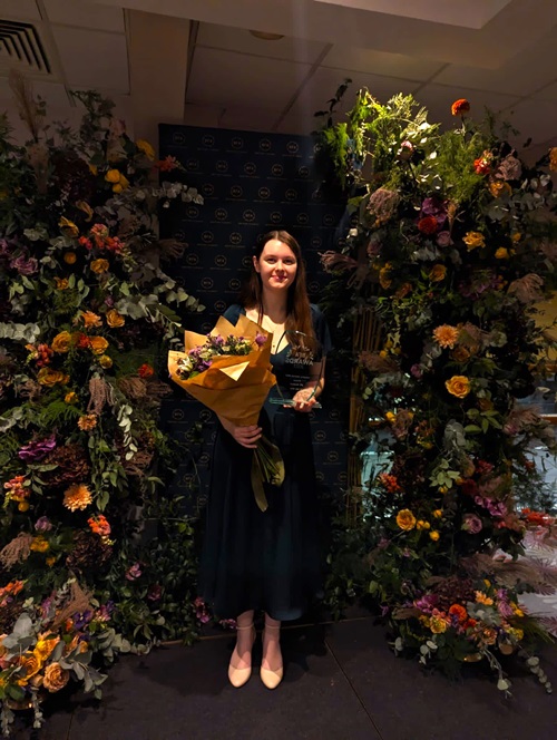 Leamington students win awards at national floristry event
