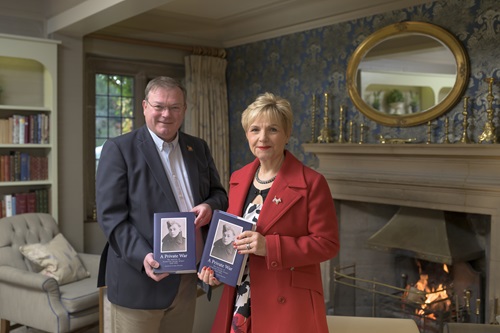 Image for Law firm sponsors launch of book on soldier's war diaries 