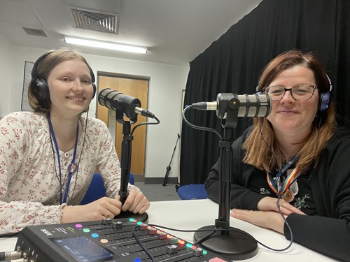 College Learning Technologies team launch podcast 