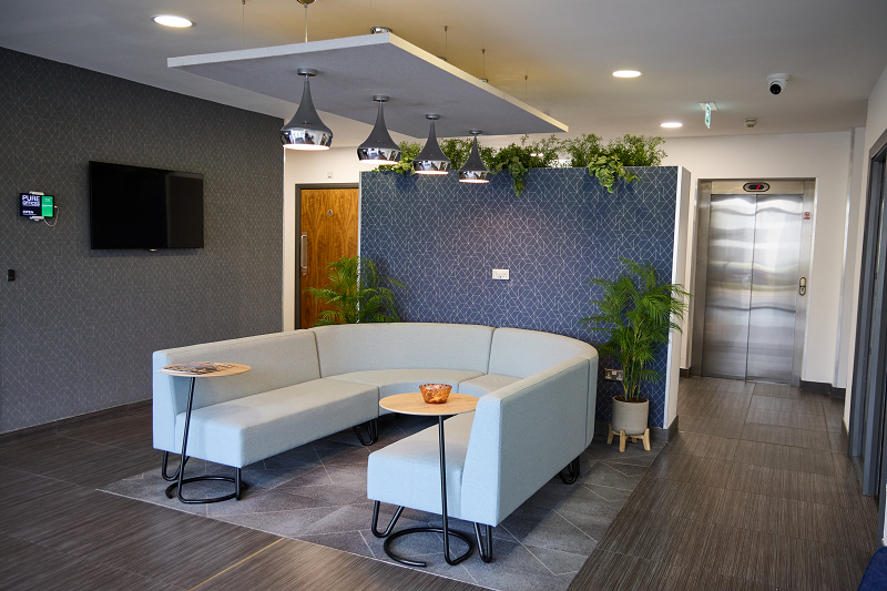 New multi-use space at Pure Offices Leamington Spa