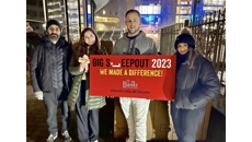 Image for Hundreds of people Sleep Out at Millennium Point to Tackle Homelessness Crisis
