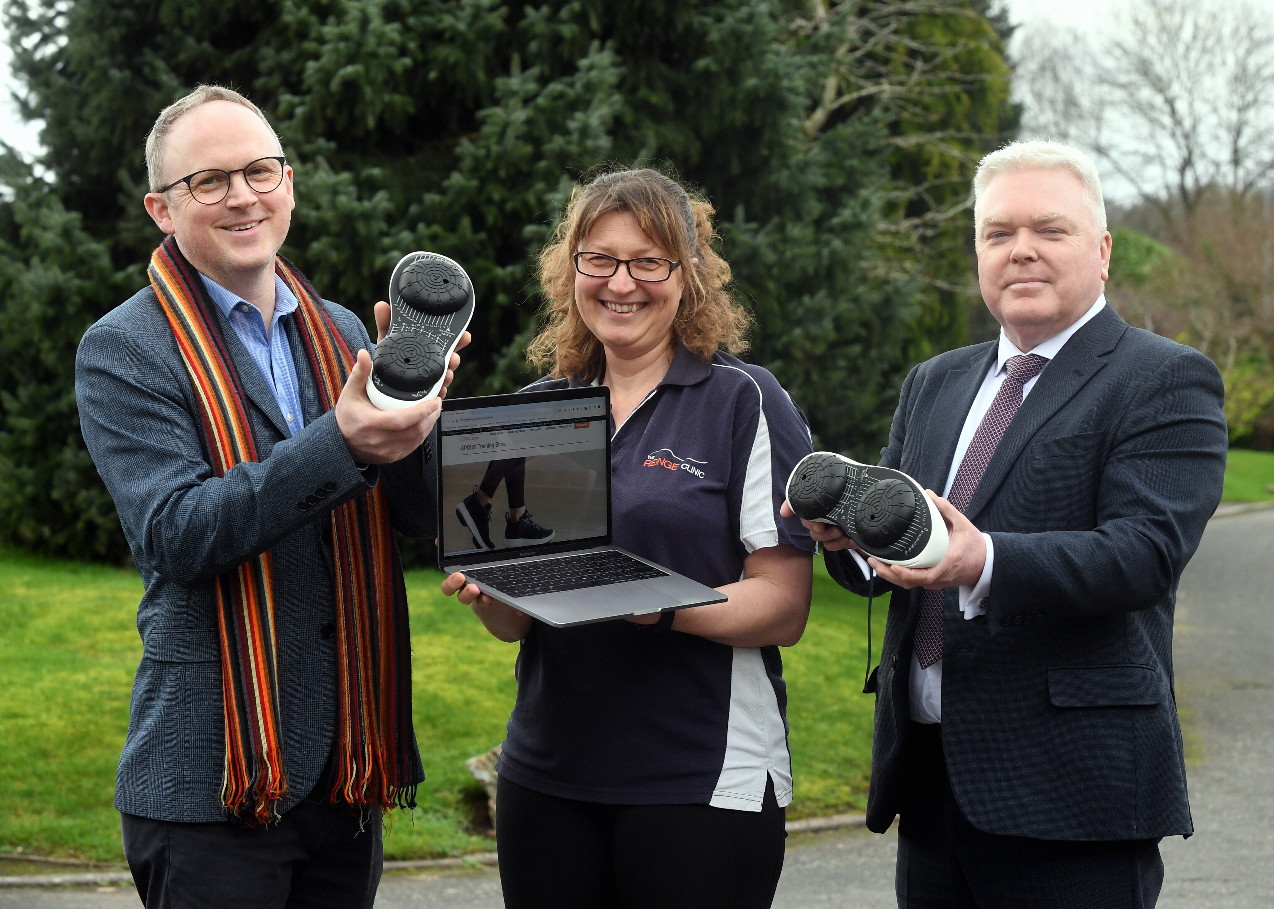 Image for Kenilworth physio clinic selling shoe helping prevent knee and hip replacements set for growth