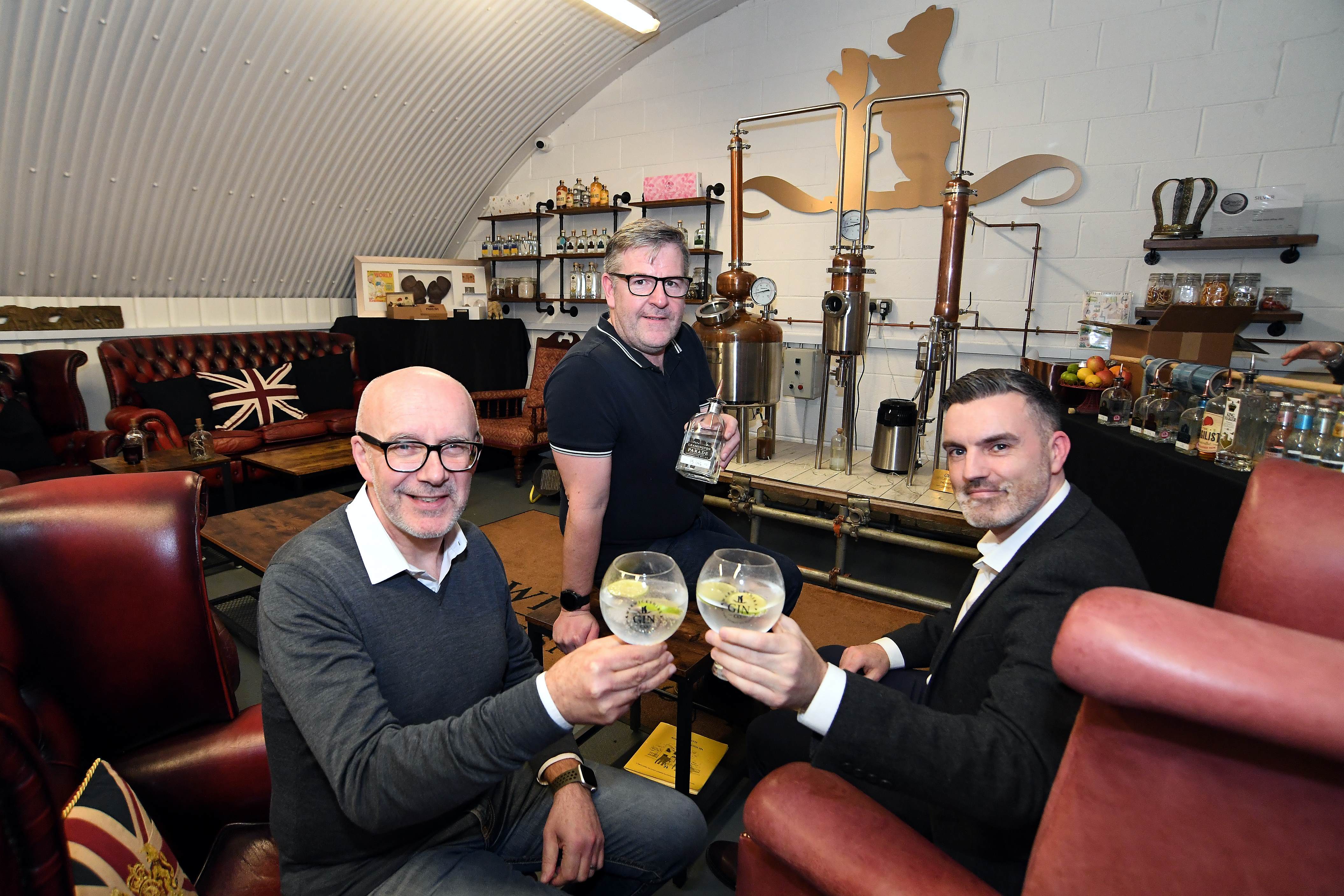 Image for MP raises toast to Leamington distillery's growth during English Tourism Week