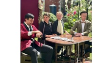 Image for Billesley Manor welcomes Tethered Wits for live music and open air theatre performance
