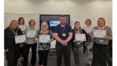 Image for College staff complete early suicide prevention training led by mental health charity