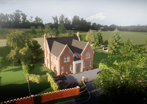 Former convent in Warwickshire for sale, with plans for conversion into four large flats