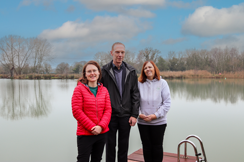 Image for Warwickshire woman making a splash with open water swimming business