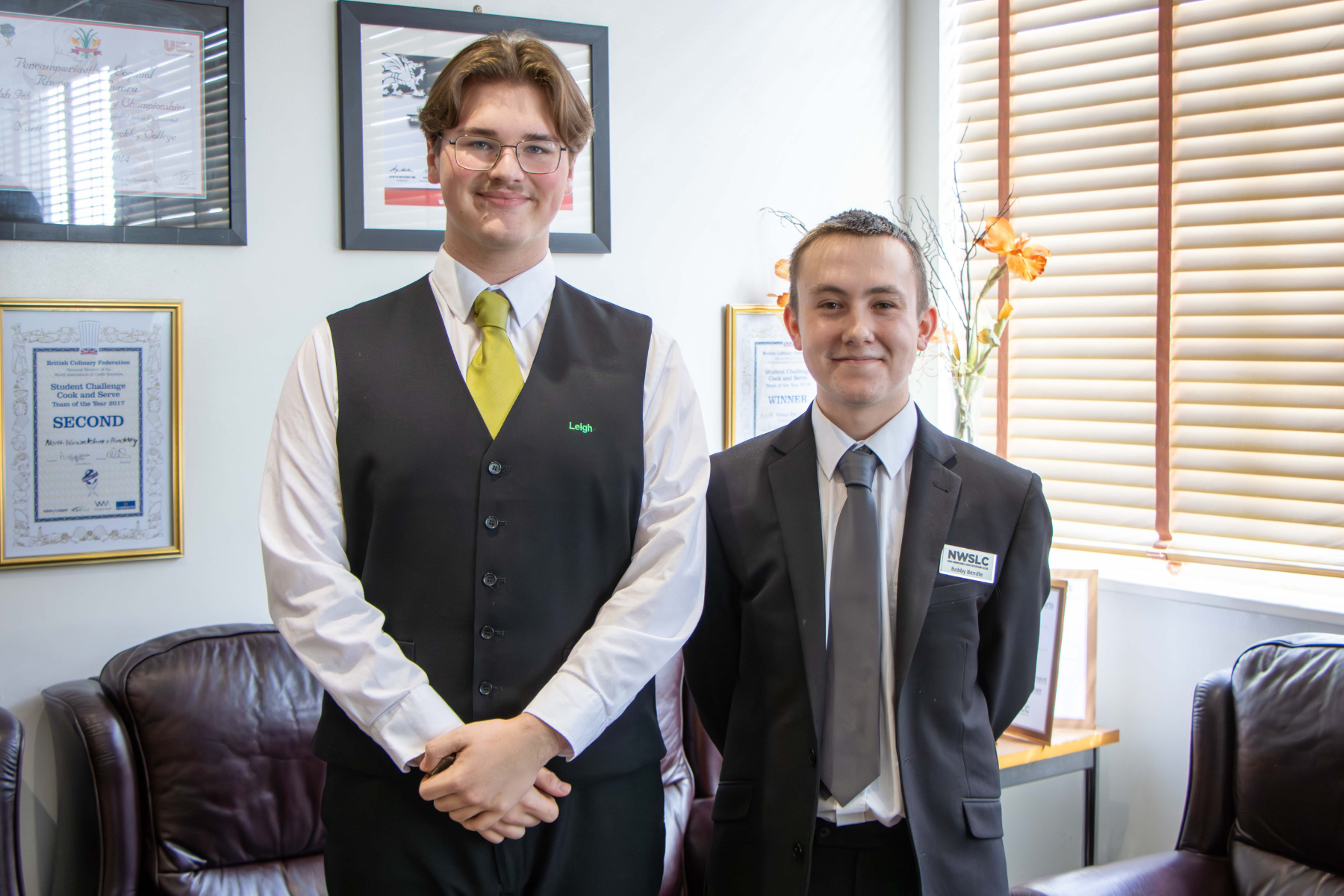 North Warwickshire and South Leicestershire College celebrates two finalists in prestigious Nestle Toque d’Or competition