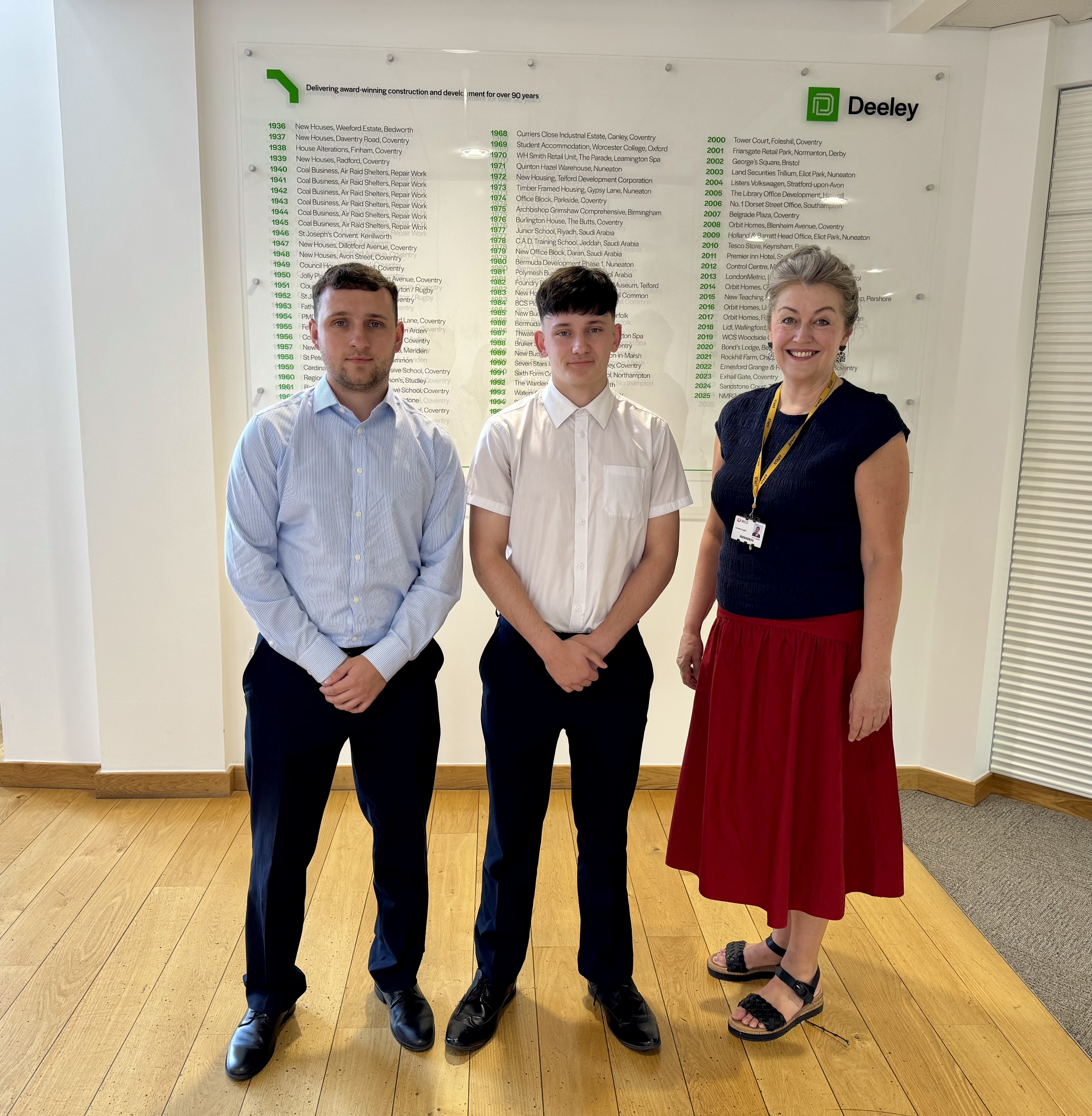 Image for Coventry firm takes on first T Level placement student to support next generation of construction