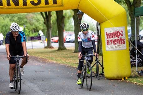 Cyclists brave the rain to take part in The Great Shakespeare Ride!
