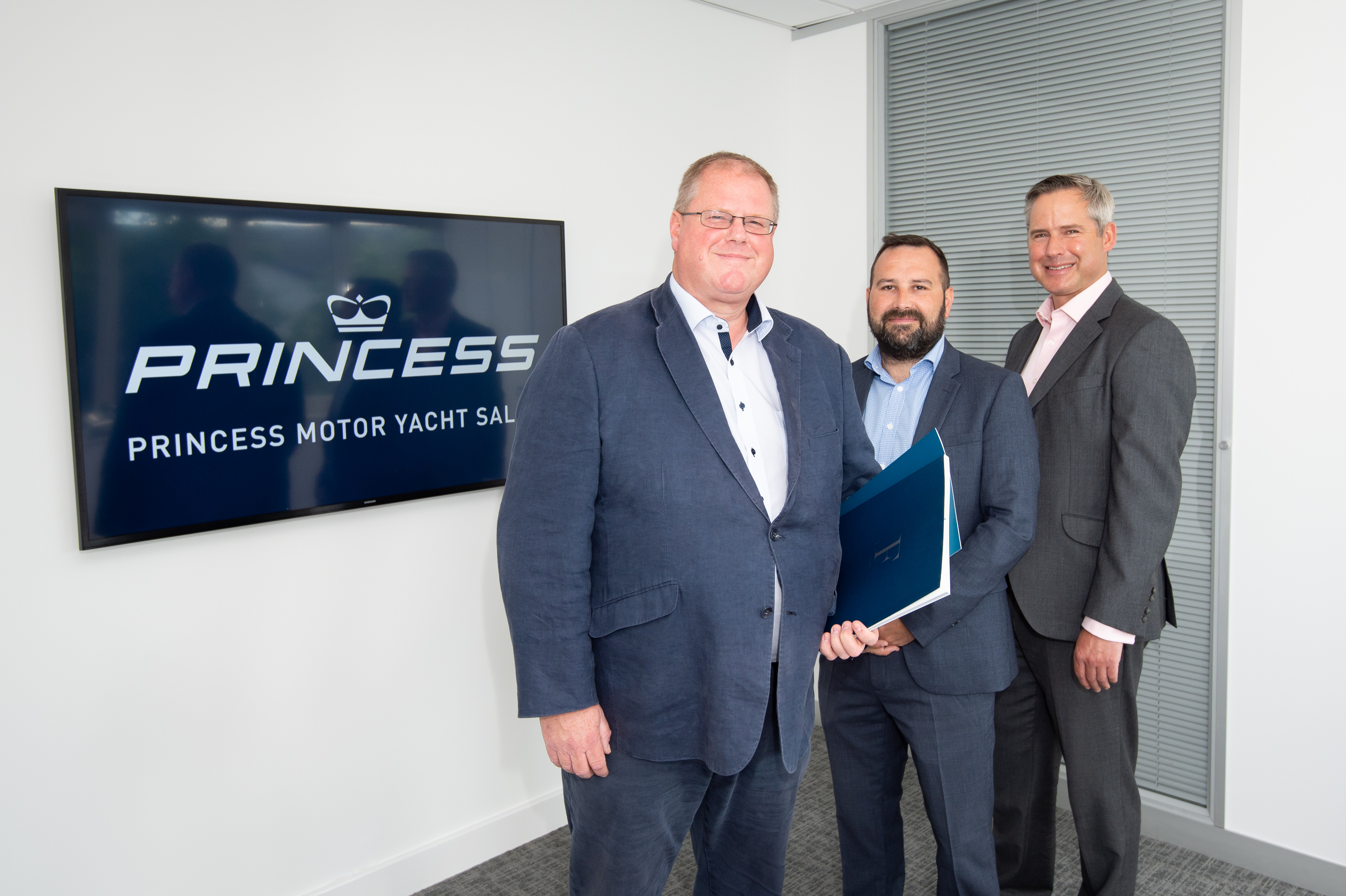 Princess Yachts moors at new Warwick home