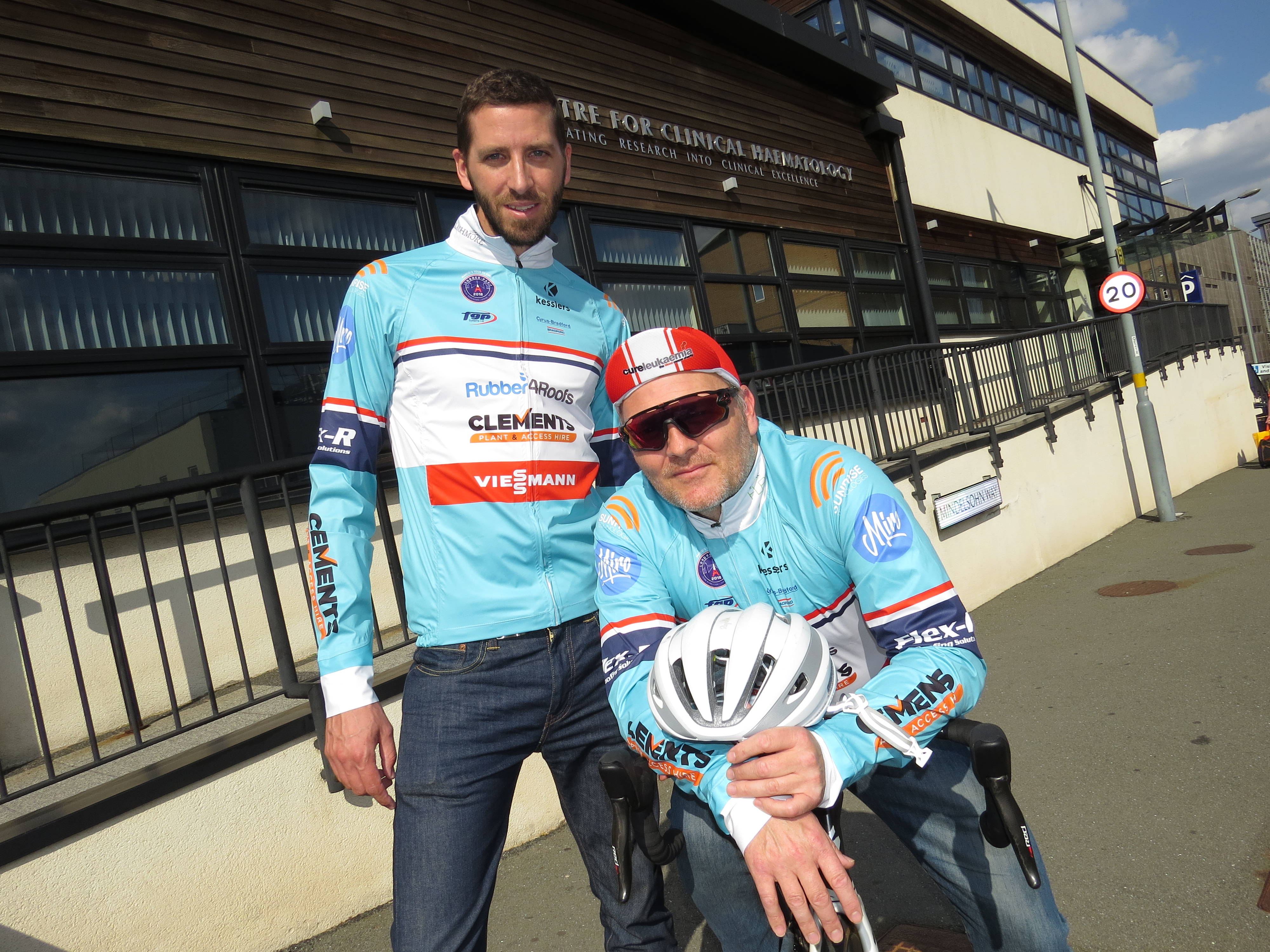 The Edgbaston Team Cycle From London To Paris To Raise Funds For Cure Leukaemia