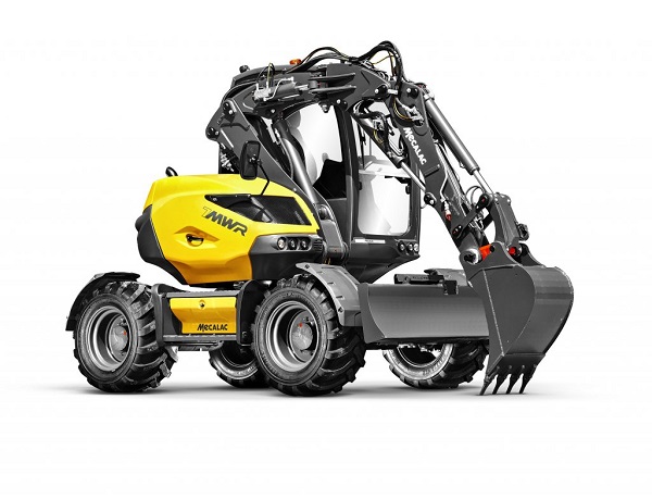 Image for Mecalac excavator showcased at APF Exhibition
