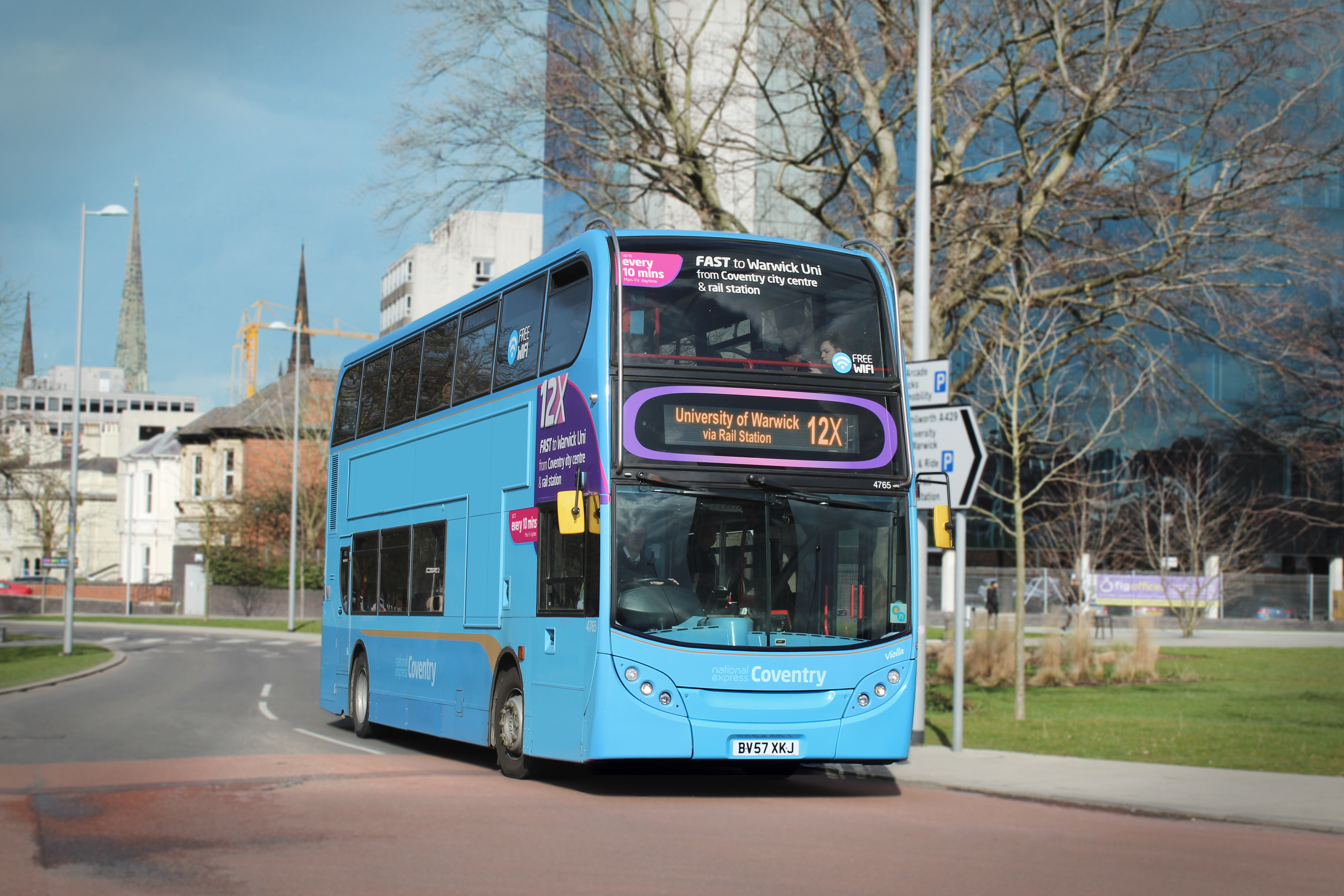 Image for National Express Coventry defies national trend