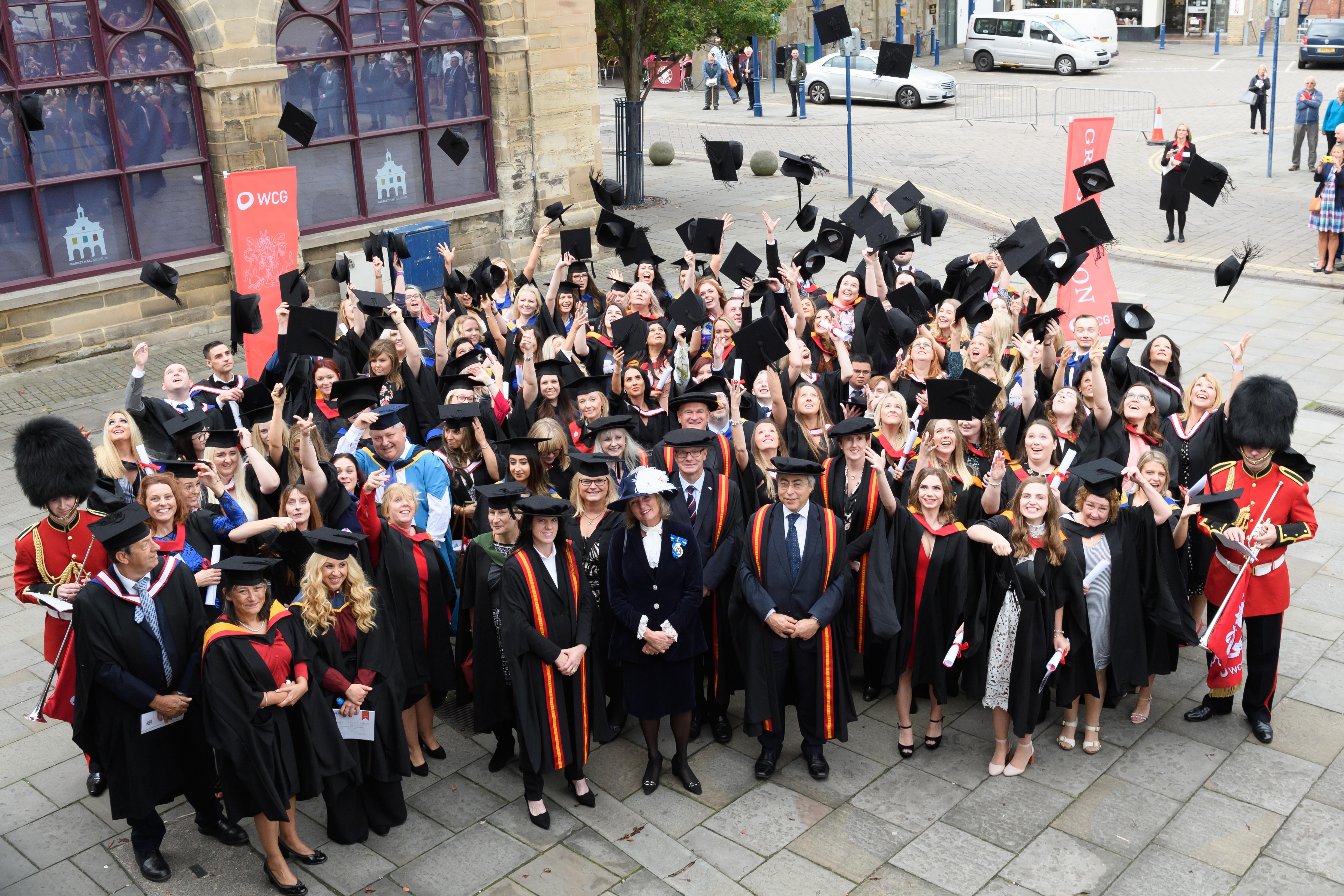 Triple celebrations at WCG graduation ceremonies