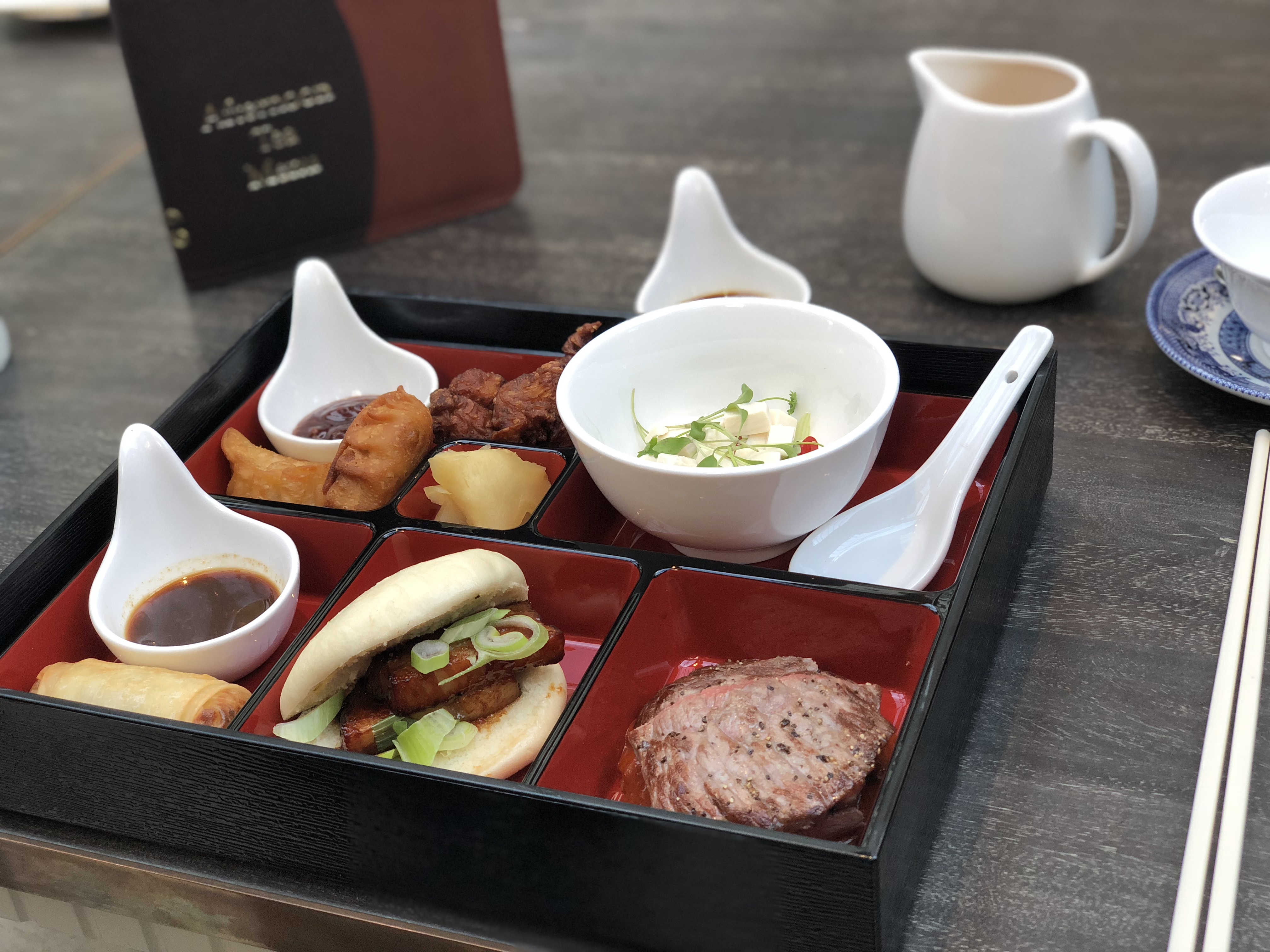 Afternoon tea with a twist at 12th century hotel