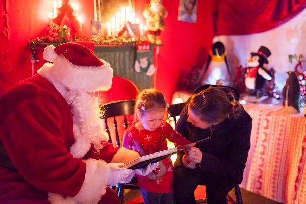 Make a date with Father Christmas at Hatton Adventure World