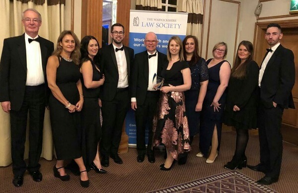 Coventry and Warwickshire law firm wins prestigious award for the second year running