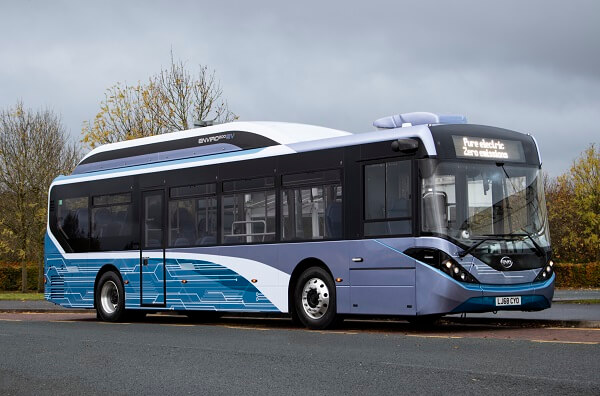 National Express Coventry trials first fully electric bus