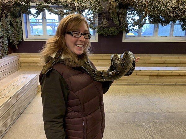 Meet Giant Snakes at Hatton Adventure World! 