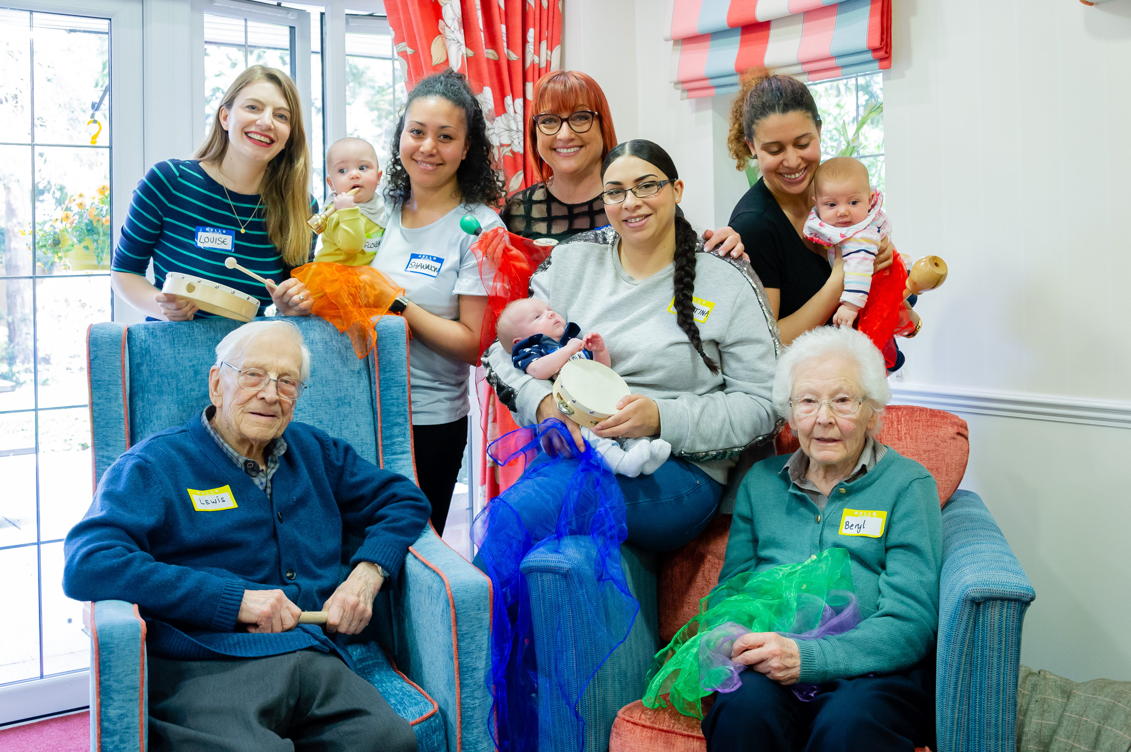 Rugby care home bridges the generation gap