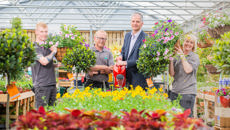 Image for Popular family run garden centre brings in fourth generation to help growth