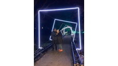 Image for Mystery couple who got engaged at Coombe Abbey's Luminate trail revealed after call out