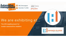 Image for Haynes Oliver to Showcase Innovative Solutions at Automotive Management Live 2024