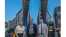 Image for Coventry landmarks lit blue for Mental Health Awareness Week 2025