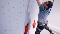 Image for Future Olympian sets record time at Coventry and Warwickshire climbing centre as Tokyo 2020 nears