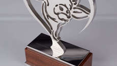 Image for Fresh pastures for new-styled cattle trophy
