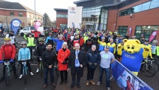 Image for Coventry & Warwickshire charity cycle ride raises thousands despite being cancelled