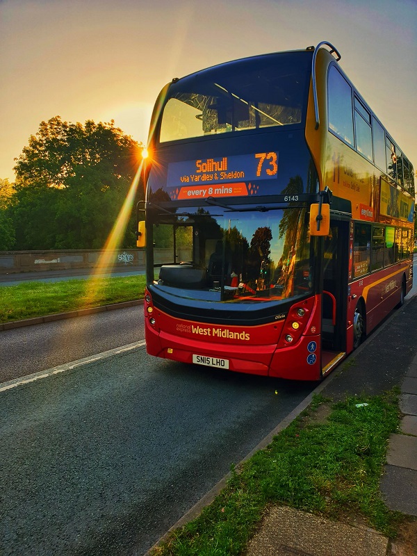 Image for National Express West Midlands Bus timetable changes 24 May 2020