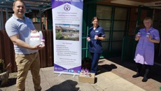 Image for First deliveries of a new hand sanitiser by a Warwickshire distillery have gone to local community groups, businesses and frontline NHS staff