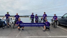 Image for Oz & Armonico’s Great Bike Adventure: The Great British Bike Off stops off at Warwick retirement village to sing for residents