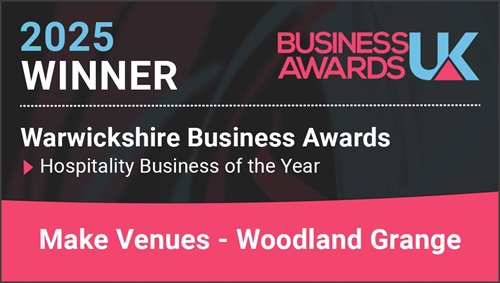 Woodland Grange Wins Best Hospitality Business!