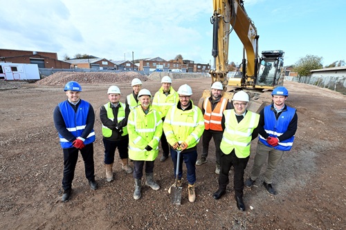 Work starts on £2.9 million small unit industrial scheme in Exhall