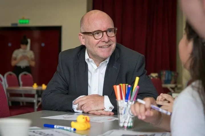 Image for Attorney General, Richard Hemer KC visits Warwick as pupils from across the UK compete in School Tasking national final